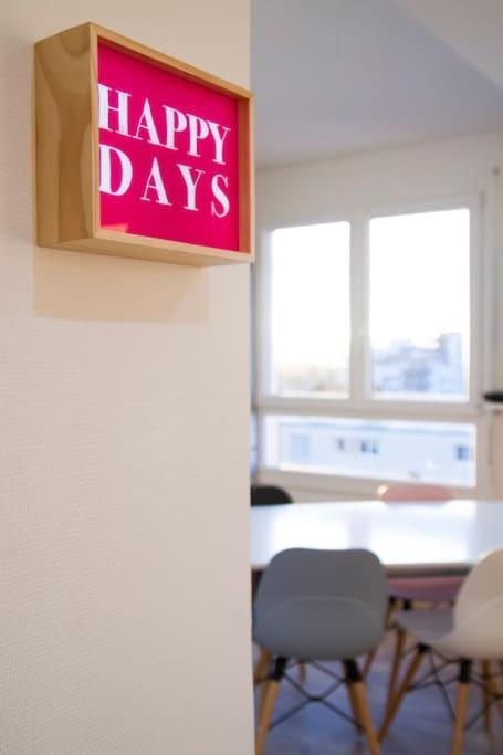 Le Happy Days -Grand T4 Convivial Apartment Dijon Exterior photo