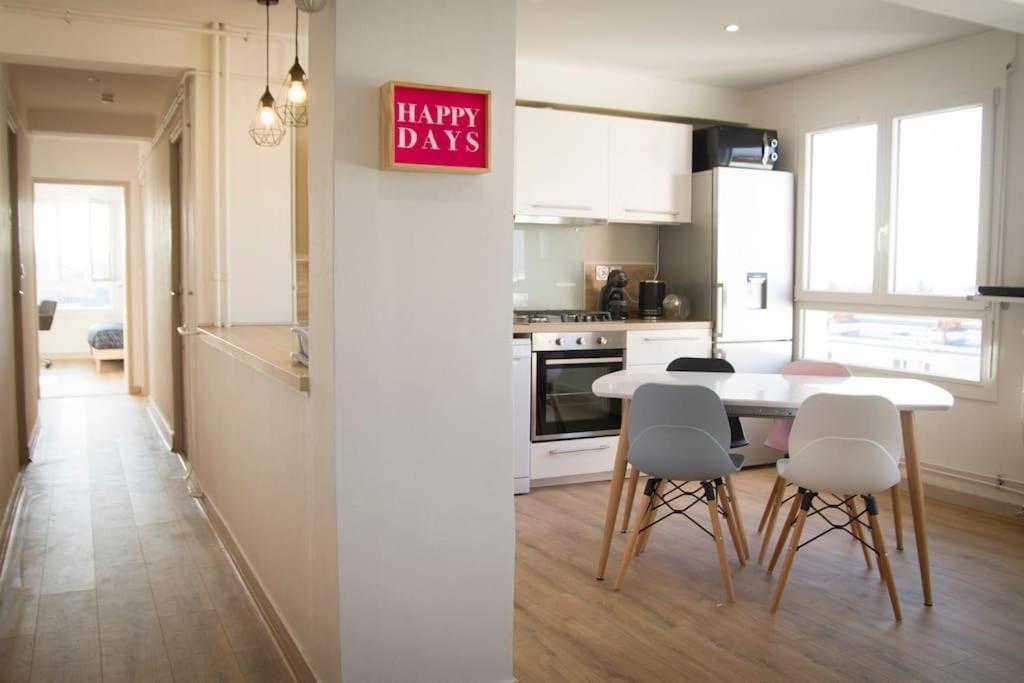 Le Happy Days -Grand T4 Convivial Apartment Dijon Exterior photo